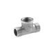 Трійник латунний LexLine 1/2" (Н×В×Н), нікельований, PN10 - изображение 1