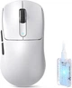 Ігрова ергономічна мишка ATTACK SHARK V5 White Nano Ice, 8000Hz, PAW3950, 42000 DPI, 500mAh, 2.4G/Bluetooth/Кабель - зображення 2