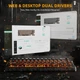 Ігрова Клавіатура ATTACK SHARK R68 HE Ink Shade Магнітні світчі. Дротова, 8000Hz/s. RGB Підсвічування, Switch 0.005mm. Rapid Trigger - изображение 8