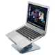 Підставка для планшета ноутбука універсальна HOCO PH52 Plus Might metal rotating laptop holder 9.7-15.6" grey - зображення 3