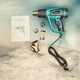 Фен промисловий Hot Air Gun 1600W 4 насадки X512 - зображення 1