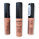 Рідка помада з матовим фінішем Nyx Soft Matte Lip Cream Athens SMLC15 персиковий беж 8 мл - зображення 4