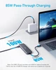 Мультипортовий адаптер Anker 332 USB-C Hub 5-in-1 Black (A8355011) - зображення 3