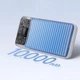 Павербанк Baseus 10000mAh 22.5W з вбудованими кабелями Type-C та Lightning, швидка зарядка, дисплей Білий PJP31 - зображення 9