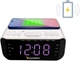 Радио будильник Sunstech Bluetooth FM USB беспроводная зарядка 5W часы настольные БУ - Б/У - изображение 4