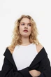 Топ H&M молочний GMRLM547 XXL - зображення 4