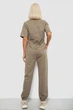 Костюм женский повседневный однотонный, цвет хаки, L, 221R101 - изображение 4