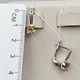 Сережки серебряные с цитрином 2,62 г - изображение 5
