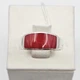 Кольцо серебряное с кораллом 18,5 2,59 г - изображение 2