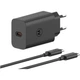 Сетевое зарядное устройство Motorola TurboPower 68W USB-C + Type-C to Type-C Сable Black (MC-682N) [162659] - изображение 2