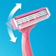 Одноразовые бритвенные станки женские Gillette Venus Simply 3, 12 шт - изображение 4