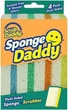 Набір кухонних губок Scrub Daddy м'які кольорові 4 шт - зображення 1