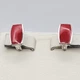 Сережки серебряные с кораллом 3,03 г - изображение 3