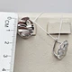 Сережки серебряные Листик 2,95 г - изображение 4