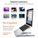 USB-C хаб-підставка 7-в-1 Choetech M57 HDMI 4K@30Hz, 2 USB 3.0, USB-C Data, USB-C PD 100W, SD-card, TF-card (43-00174) - зображення 8