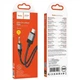Кабель Aux to Type-C (1m) — Hoco UPA32B Type-C — Черный (024z) - изображение 2