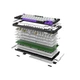 Клавіатура Hator Hellyberry HK75 Wireless White/Violet - зображення 3