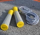 Скакалка PowerPlay 4206 Jump Rope PRO+ Сіро-жовта (2,75m.) - изображение 8