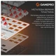 Клавіатура GamePro Genesis Metallic MK110W Outemu Red Swithes USB White - зображення 7