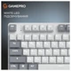 Клавіатура GamePro Genesis Metallic MK110W Outemu Red Swithes USB White - зображення 15