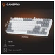 Клавіатура GamePro Genesis Metallic MK110W Outemu Red Swithes USB White - зображення 16
