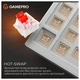 Клавіатура GamePro Genesis Joker MK124W Outemu Red Swithes USB White - зображення 5