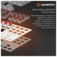 Клавіатура GamePro Genesis Joker MK124W Outemu Red Swithes USB White - зображення 8