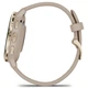 Спортивные часы GARMIN Venu 3s Soft Gold Stainless Steel Bezel with French Gray Case and Silicone Band - изображение 3