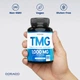 Добавка премиум-класса безводный бетаин триметилглицин Dorado Nutrition TMG Trimethylglycine 180 капсул - изображение 5