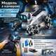 Робот-собака Stunt Robot Dog H29-1 на радиоуправлении с LED-подсветкой и 8 колесами Mecanum (md-17477) - изображение 2