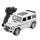 Радиоуправляемая машинка Mercedes-Benz AMG G63 G-Wagon 1:24 на пульте управления, металлическая модель Diecast, свет, звук, открывающиеся двери, внедорожник Mercedes для детей и коллекционеров - изображение 2