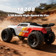 RC машинка MJX Hyper Go 18208 4WD Brushless з металевою трансмісією, дрифт та офроуд модель 1:18, 2 АКБ, 2 корпуси - зображення 8