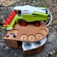 Наливатор "Комбайнер" CLAAS-MINI под 4 рюмки 57 мл, для авто разлива напитков, с пищевым шлангом, из дерева - изображение 3