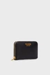 Жіночий чорний гаманець LAUREL SLG MEDIUM ZIP AROUND Guess OS SWVA8500400 - изображение 3