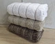 Набор турецких махровых полотенец Cestepe MicroCotton Premium 3 штуки 70x140 Multi 1 плотность 600 г/м2 - изображение 4