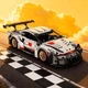 Конструктор Porsche 911, спорткар машинка техник Drag Racing в размере 1:14 на 826 деталей, спортивный автомобиль - изображение 9