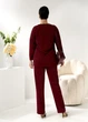 Жіночий святковий костюм MeeLan, Бордовий 9XL, (66-68) 000042701 - зображення 3