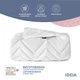 Ковдра IDEIA "NORDIC COMFORT" 155х210см літня, Білий 000035616 - изображение 1