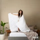 Ковдра IDEIA "NORDIC COMFORT" 155х210см зимова, антиалергійна, Білий 000035609 - изображение 2