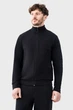 Кофта AVECS чорна з трикотажу Double Face 50589/1 XL - изображение 1