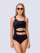Детский подростковый купальник гладкая ткань Fuba 7760-3 черный 40 146 - 152 см - изображение 3