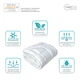Ковдра IDEIA "Super Soft Classic" 175х210 см літня (штучний пух), Білий 000035843 - зображення 1