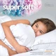 Ковдра IDEIA "Super Soft Classic" 175х210 см літня (штучний пух), Білий 000035843 - зображення 7
