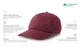 Кепка Atlantis Dad Hat Бордова 58 см - изображение 3