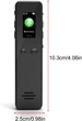 Диктофон цифровой Plyisty 1536 Kbps с дисплеем 0.96” и картой памяти 128 ГБ - изображение 2