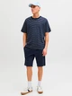 Шорты хлопковые короткие мужские Jack & Jones 12249285 M Темно-синие (5715434008809) - изображение 3