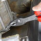 Клещи универсальные KNIPEX 82 02 длинна 150 мм раскрытие губок до 16 мм Красный - изображение 3