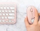Комп’ютерна миша Logitech Pebble М350 Line Friends Cony Rabbit Pink Рожева - зображення 2