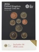 Набор монет Великобритания набор из 16 монет 2016 UNC 1, 2, 5, 10, 20, 50, 50 пенсов, 1, 1, 2, 2, 2, 2, 2, 2, 5 фунтов - изображение 1