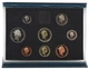 Набор банкнот Великобритания набор из 8 монет 1995 Proof 1, 2, 5, 10, 20, 50 пенсов, 1, 2 фунта в сувенирной упаковке - изображение 2